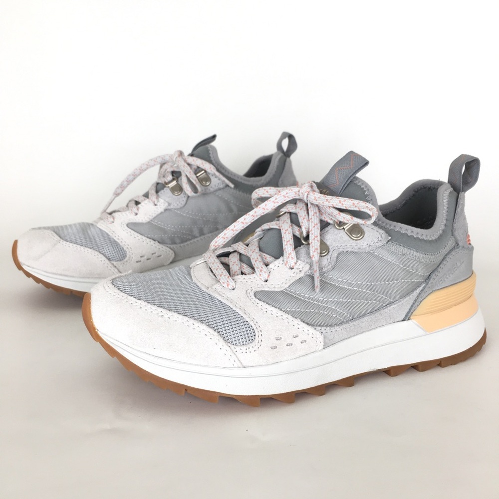 Merrell Women's Alpine 83 Sneaker Recraft Trail Shoes Gray Peach Size 8 - Picture 4 of 12